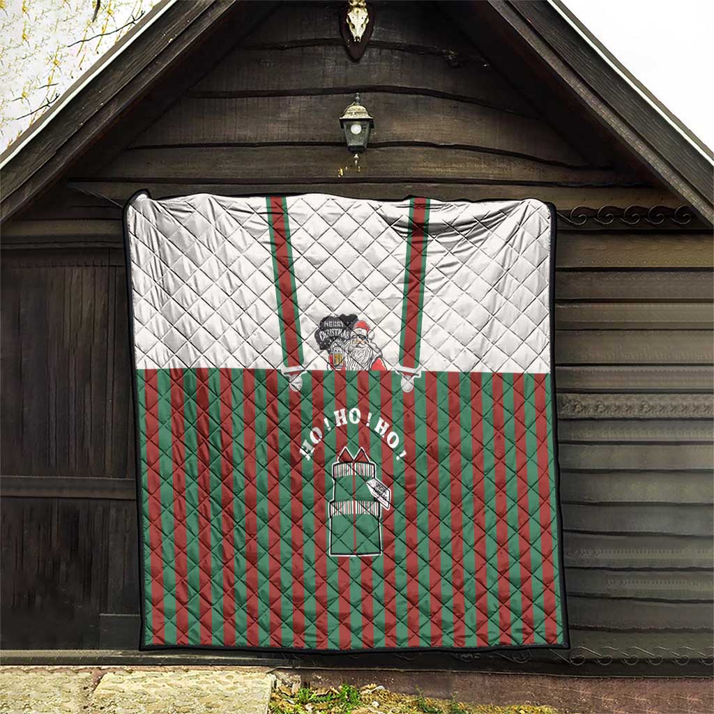 Stay With My Pig Christmas Christmas Quilt Xmas Holiday Patterns - Wonder Print Shop