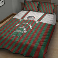 Stay With My Pig Christmas Christmas Quilt Bed Set Xmas Holiday Patterns - Wonder Print Shop