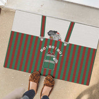 Stay With My Pig Christmas Christmas Rubber Doormat Xmas Holiday Patterns - Wonder Print Shop
