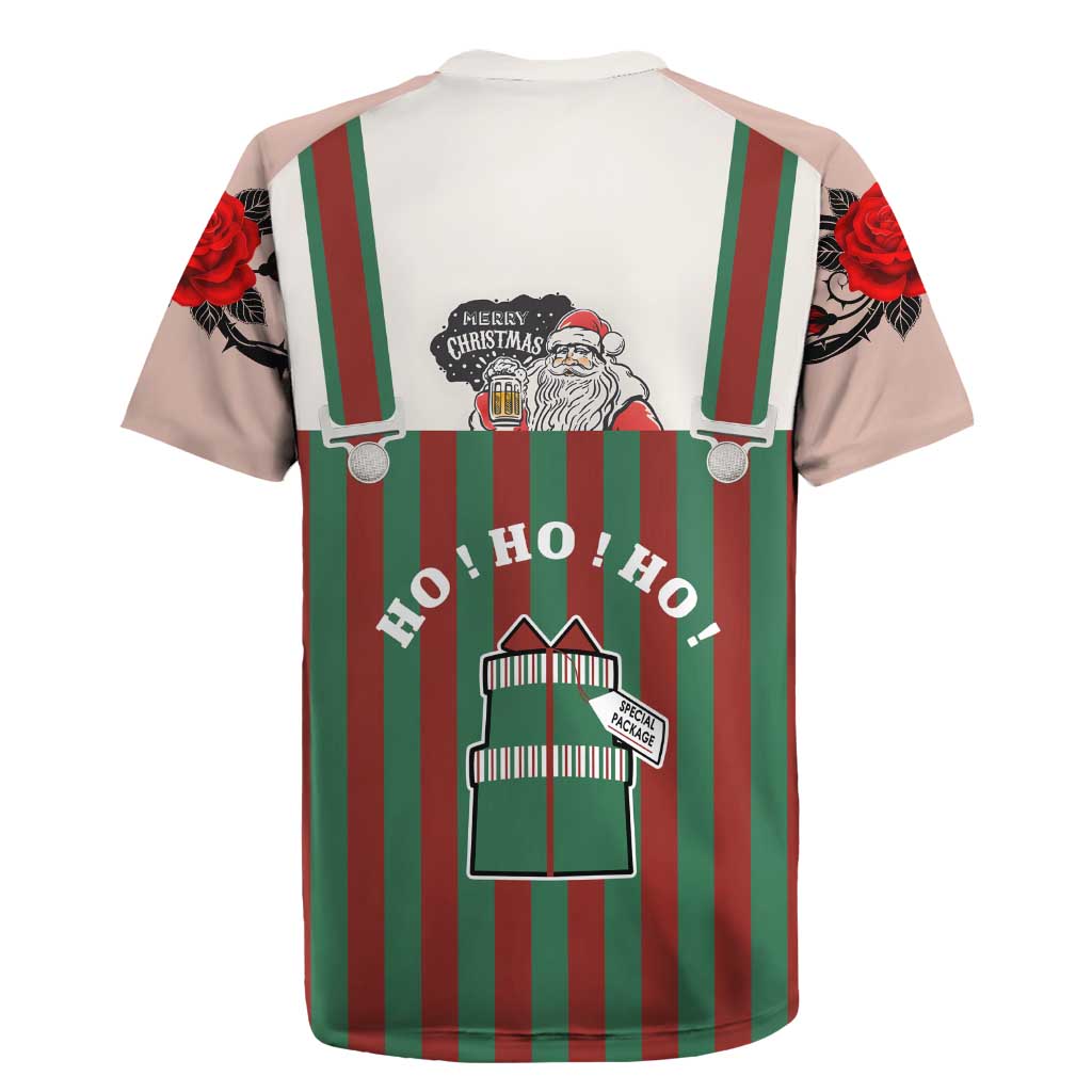Stay With My Pig Christmas Christmas Rugby Jersey Xmas Holiday Patterns - Wonder Print Shop