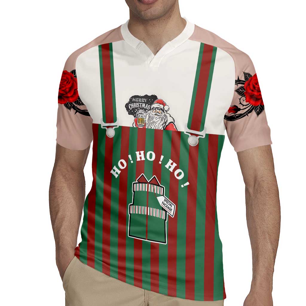 Stay With My Pig Christmas Christmas Rugby Jersey Xmas Holiday Patterns - Wonder Print Shop
