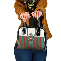 Stay With My Pig Christmas Christmas Shoulder Handbag Xmas Holiday Patterns - Wonder Print Shop