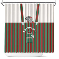 Stay With My Pig Christmas Christmas Shower Curtain Xmas Holiday Patterns - Wonder Print Shop