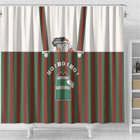 Stay With My Pig Christmas Christmas Shower Curtain Xmas Holiday Patterns - Wonder Print Shop