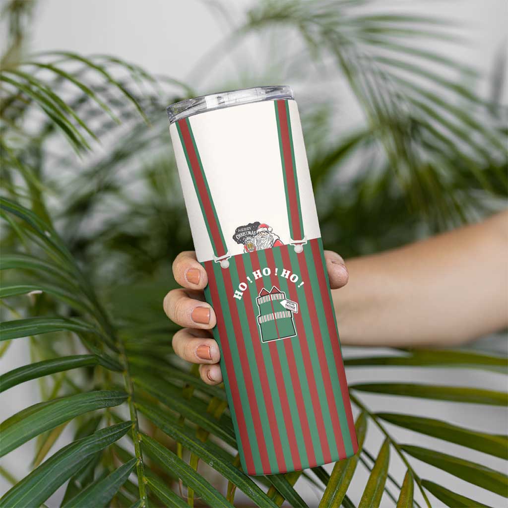 Stay With My Pig Christmas Christmas Skinny Tumbler Xmas Holiday Patterns - Wonder Print Shop