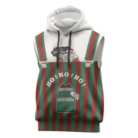 Stay With My Pig Christmas Christmas Sleeveless Hoodie Xmas Holiday Patterns - Wonder Print Shop