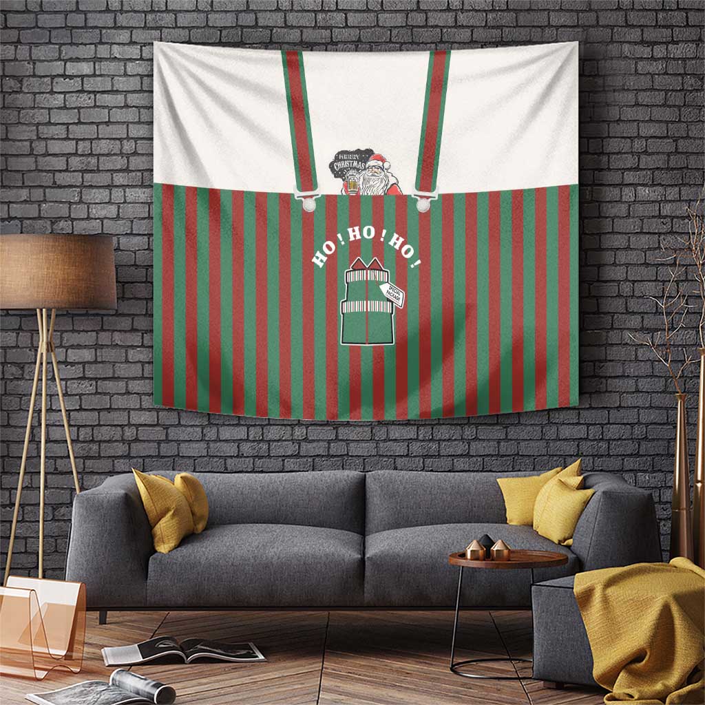 Stay With My Pig Christmas Christmas Tapestry Xmas Holiday Patterns - Wonder Print Shop