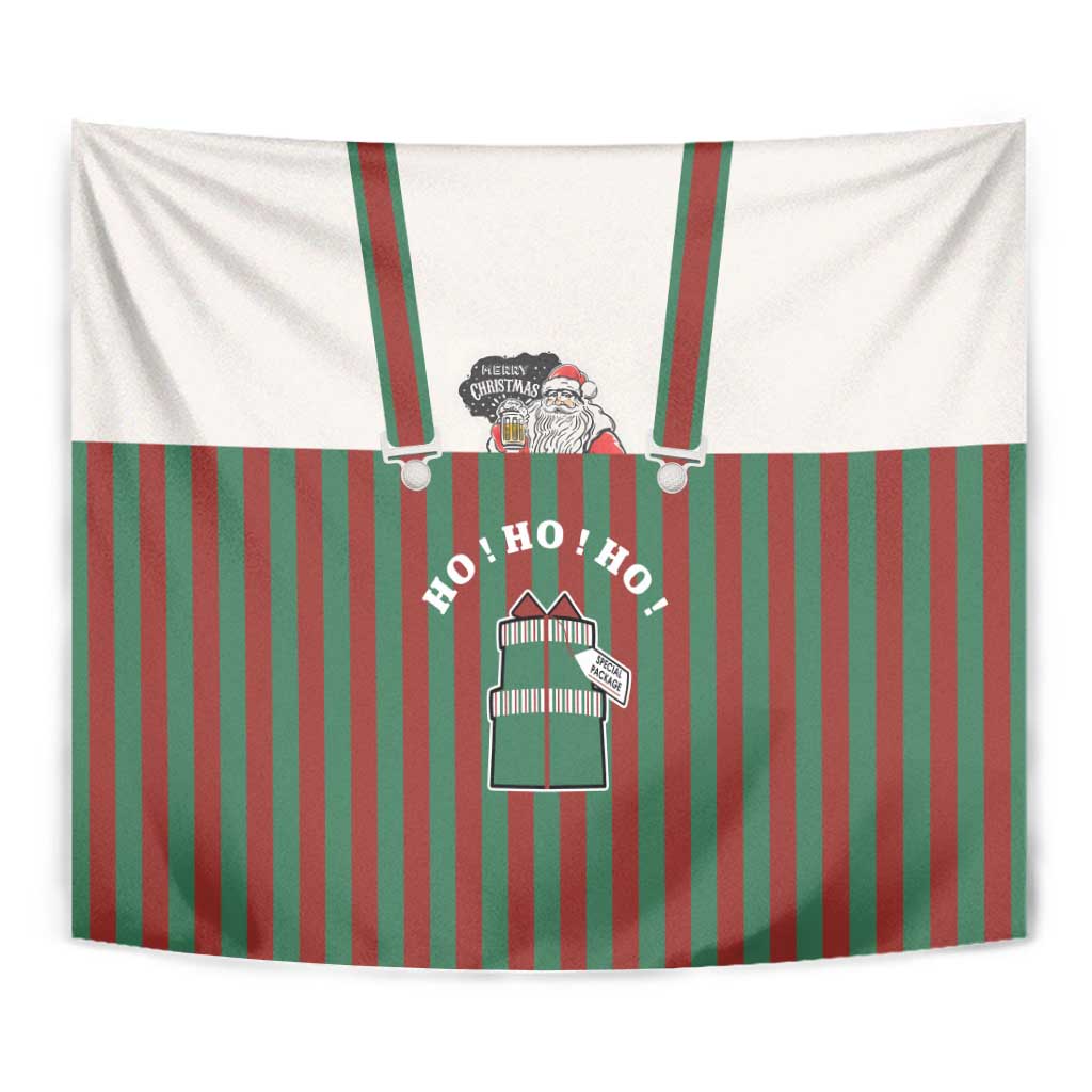 Stay With My Pig Christmas Christmas Tapestry Xmas Holiday Patterns - Wonder Print Shop