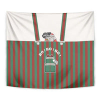Stay With My Pig Christmas Christmas Tapestry Xmas Holiday Patterns - Wonder Print Shop