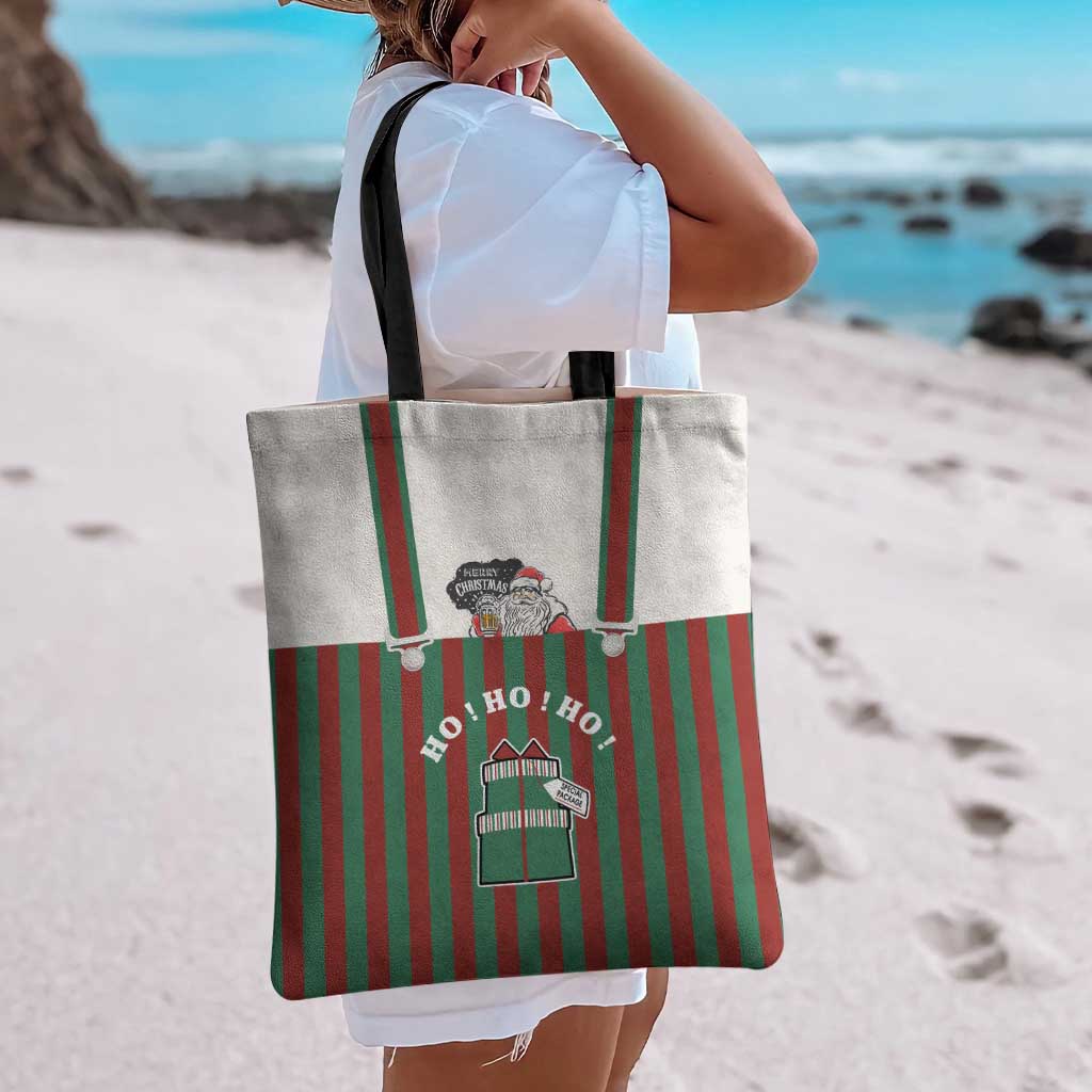 Stay With My Pig Christmas Christmas Tote Bag Xmas Holiday Patterns - Wonder Print Shop