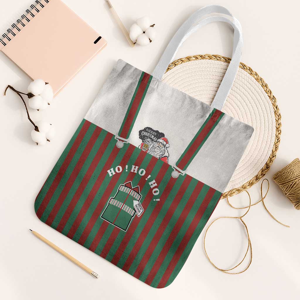 Stay With My Pig Christmas Christmas Tote Bag Xmas Holiday Patterns - Wonder Print Shop