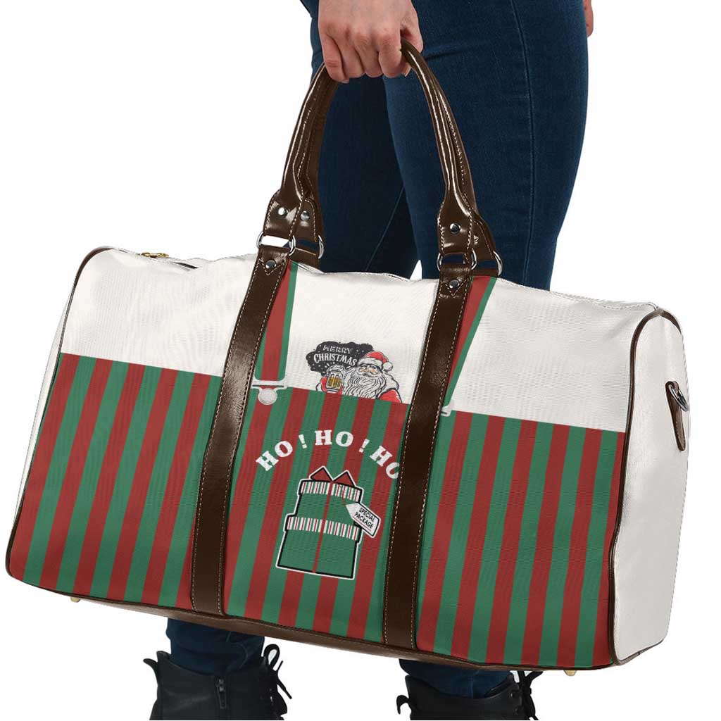 Stay With My Pig Christmas Christmas Travel Bag Xmas Holiday Patterns - Wonder Print Shop
