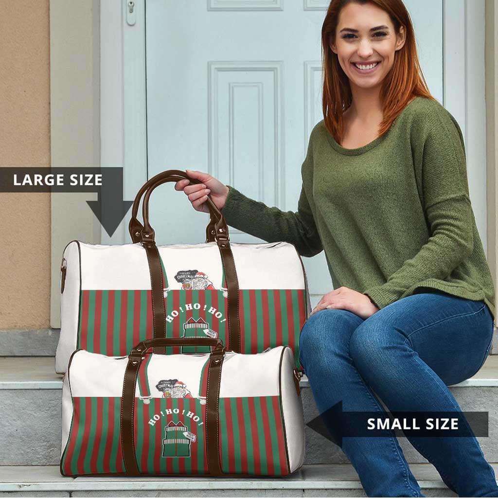 Stay With My Pig Christmas Christmas Travel Bag Xmas Holiday Patterns - Wonder Print Shop