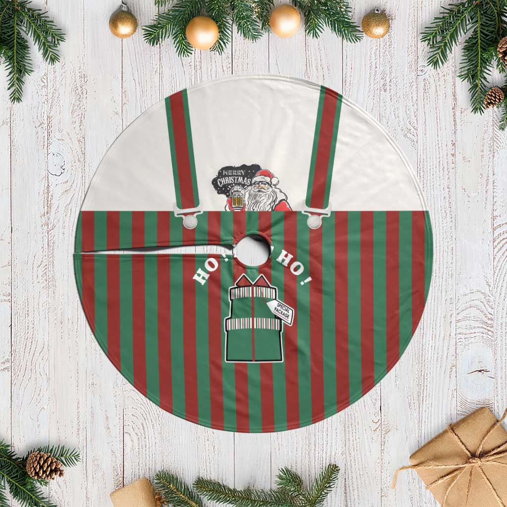 Stay With My Pig Christmas Tree Skirt Xmas Holiday Patterns - Wonder Print Shop