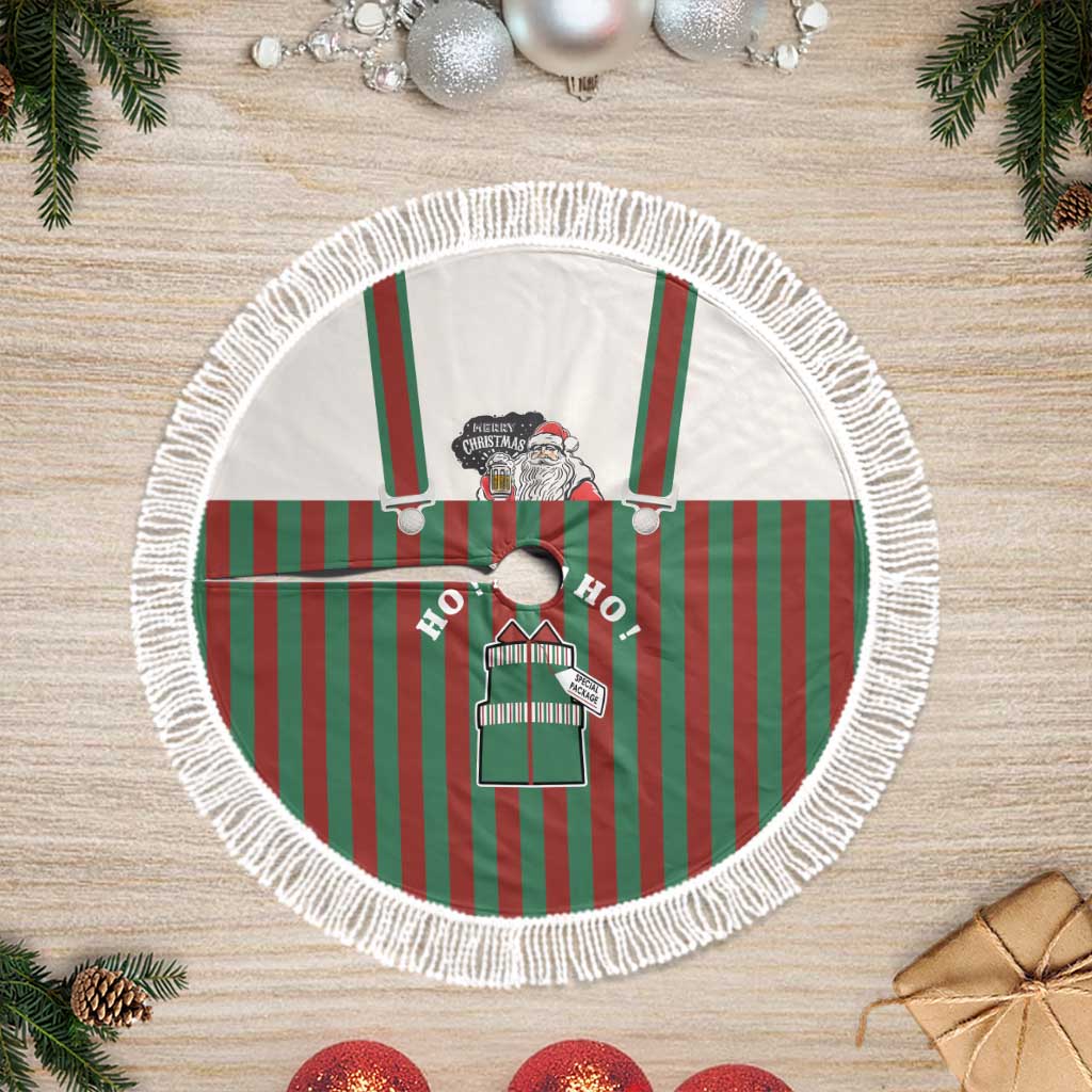 Stay With My Pig Christmas Tree Skirt Xmas Holiday Patterns - Wonder Print Shop