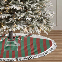 Stay With My Pig Christmas Tree Skirt Xmas Holiday Patterns - Wonder Print Shop