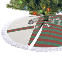 Stay With My Pig Christmas Tree Skirt Xmas Holiday Patterns - Wonder Print Shop