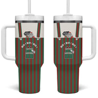 Stay With My Pig Christmas Christmas Tumbler With Handle Xmas Holiday Patterns - Wonder Print Shop