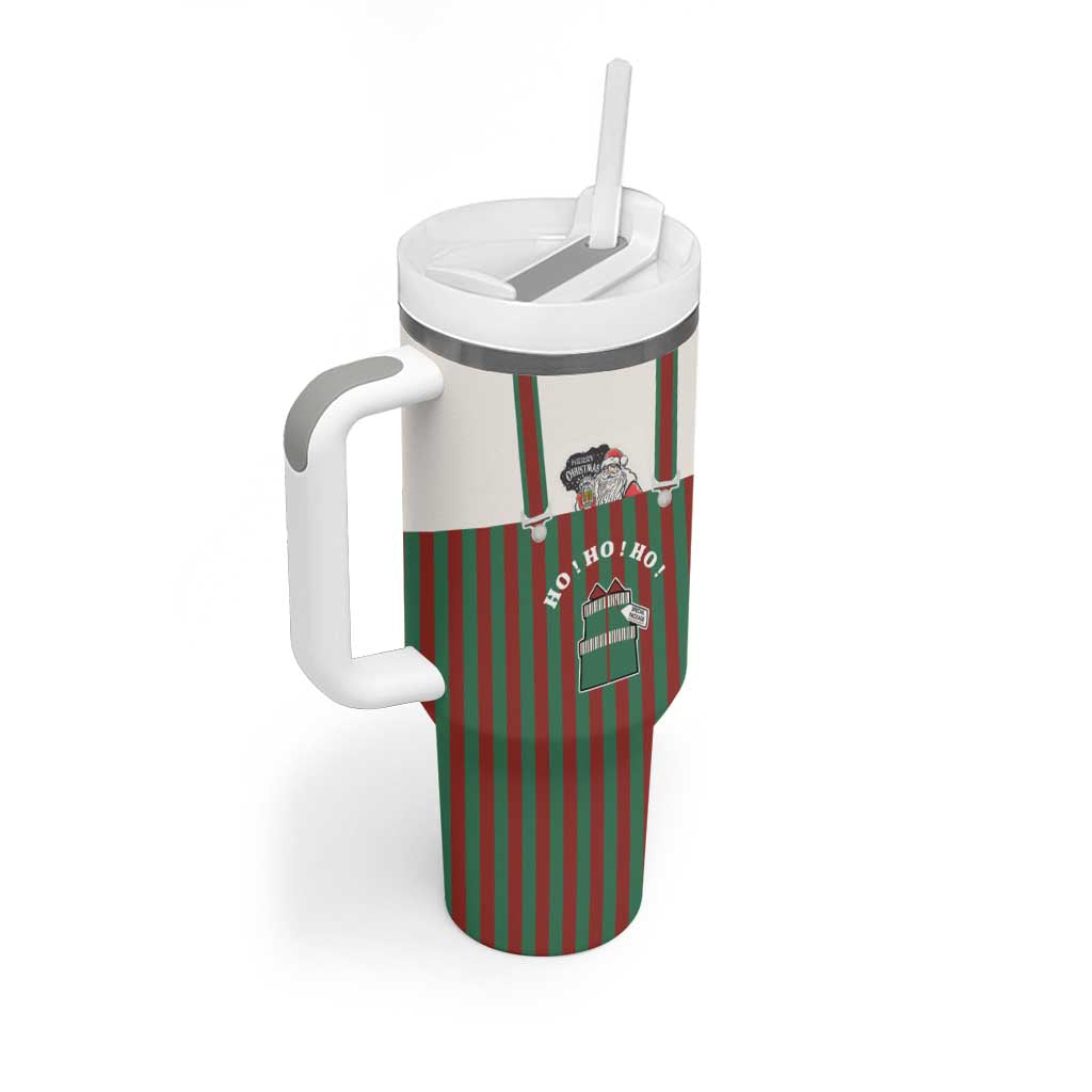 Stay With My Pig Christmas Christmas Tumbler With Handle Xmas Holiday Patterns - Wonder Print Shop