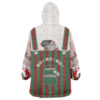 Stay With My Pig Christmas Christmas Wearable Blanket Hoodie Xmas Holiday Patterns - Wonder Print Shop