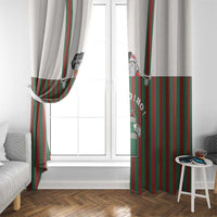 Stay With My Pig Christmas Christmas Window Curtain Xmas Holiday Patterns - Wonder Print Shop
