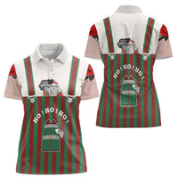 Stay With My Pig Christmas Christmas Women Polo Shirt Xmas Holiday Patterns - Wonder Print Shop