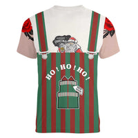 Stay With My Pig Christmas Christmas Women V-Neck T-Shirt Xmas Holiday Patterns - Wonder Print Shop