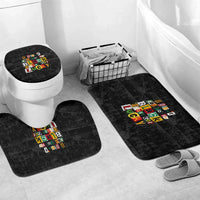 I Didn't Ask To Be Black I Just Got Lucky Magazine Cutout Bathroom Set with Ancestral Portrait Collage Lettering - Wonder Print Shop