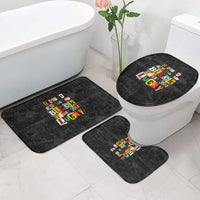 I Didn't Ask To Be Black I Just Got Lucky Magazine Cutout Bathroom Set with Ancestral Portrait Collage Lettering - Wonder Print Shop
