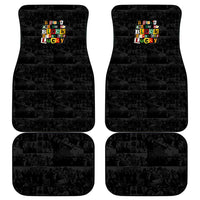I Didn't Ask To Be Black I Just Got Lucky Magazine Cutout Car Mats with Ancestral Portrait Collage Lettering - Wonder Print Shop