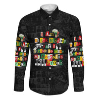 I Am Black History And I Strive To Make My Ancestor Proud Family Matching Puletasi and Hawaiian Shirt with Ancestral Collage Background and Afrocentric Lettering - Wonder Print Shop