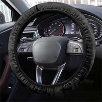 I Am Black History And I Strive To Make My Ancestor Proud Steering Wheel Cover with Ancestral Collage Background and Afrocentric Lettering - Wonder Print Shop
