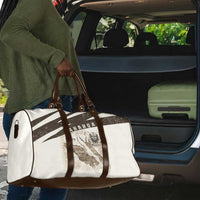 Taharqa Travel Bag with Ancient Map Illustration, King of Two Lands Title and Kush Egypt Temple - Wonder Print Shop
