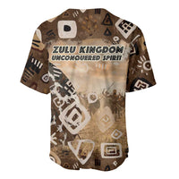 Shaka Zulu Baseball Jersey Monochrome Portrait Zulu Kingdom Heritage Unconquered Spirit Warrior Legacy Theme - Wonder Print Shop