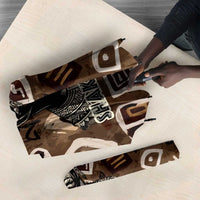 Shaka Zulu Umbrella Monochrome Portrait Zulu Kingdom Heritage Unconquered Spirit Warrior Legacy Theme - Wonder Print Shop