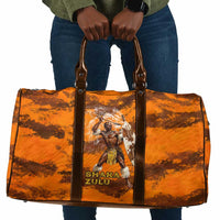 Shaka Zulu Travel Bag Warrior Fiery Roaring Lion - Never Retreat Never Surrender African Strength and Courage - Wonder Print Shop