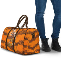 Shaka Zulu Travel Bag Warrior Fiery Roaring Lion - Never Retreat Never Surrender African Strength and Courage - Wonder Print Shop