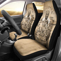 Mansa Musa Car Seat Cover Sepia Map Historic Pilgrimage Empire Expedition 1324 African Royalty Legacy - Wonder Print Shop