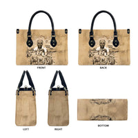Mansa Musa Leather Bag Sepia Map Historic Pilgrimage Empire Expedition 1324 African Royalty Legacy - Wonder Print Shop