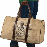 Mansa Musa Travel Bag Sepia Map Historic Pilgrimage Empire Expedition 1324 African Royalty Legacy - Wonder Print Shop