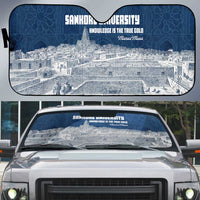 Mansa Musa Sankore University Auto Sun Shade Knowledge is the True Gold - African Scholarly Legacy - Wonder Print Shop
