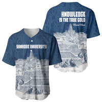 Mansa Musa Sankore University Baseball Jersey Knowledge is the True Gold - African Scholarly Legacy - Wonder Print Shop