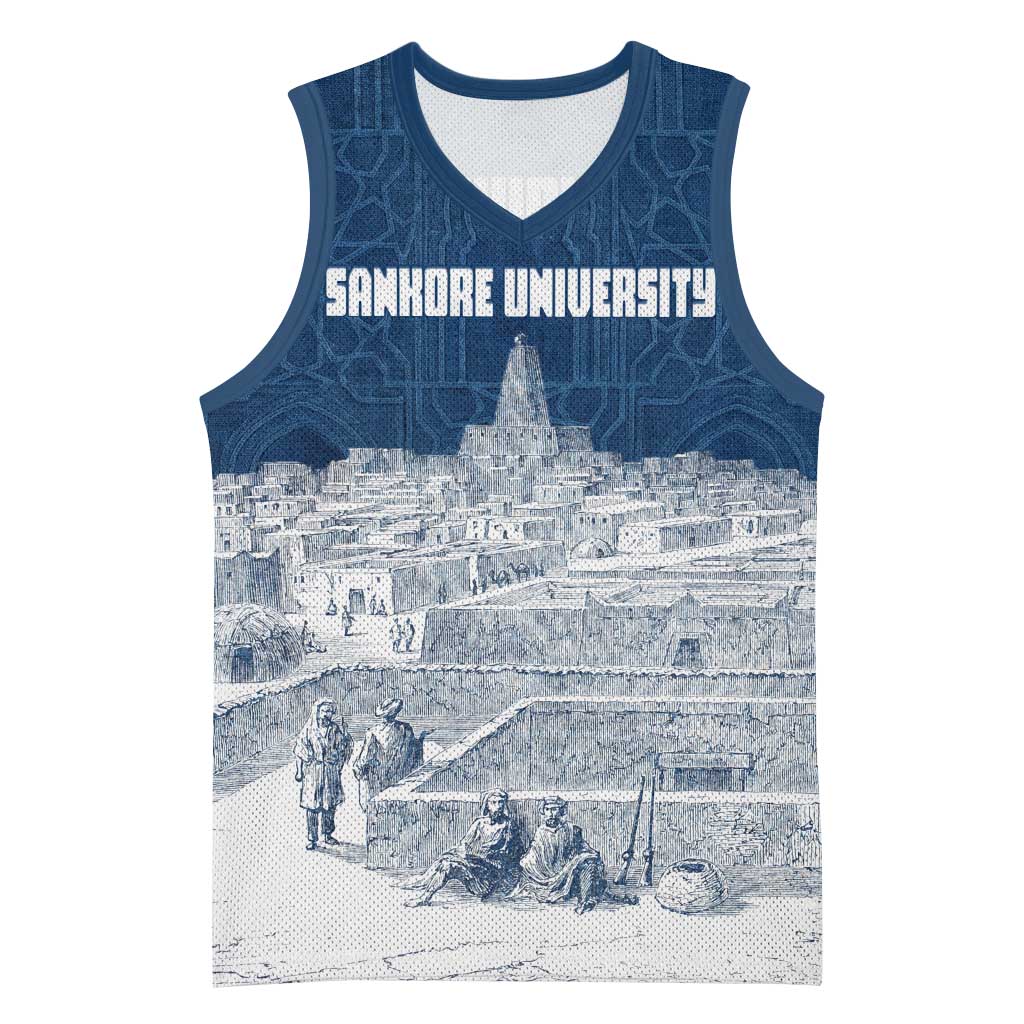 Mansa Musa Sankore University Basketball Jersey Knowledge is the True Gold - African Scholarly Legacy - Wonder Print Shop