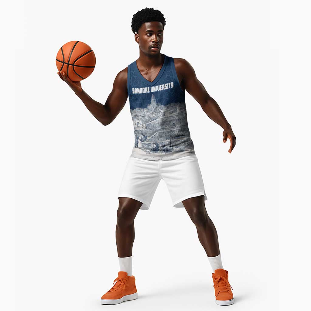 Mansa Musa Sankore University Basketball Jersey Knowledge is the True Gold - African Scholarly Legacy - Wonder Print Shop