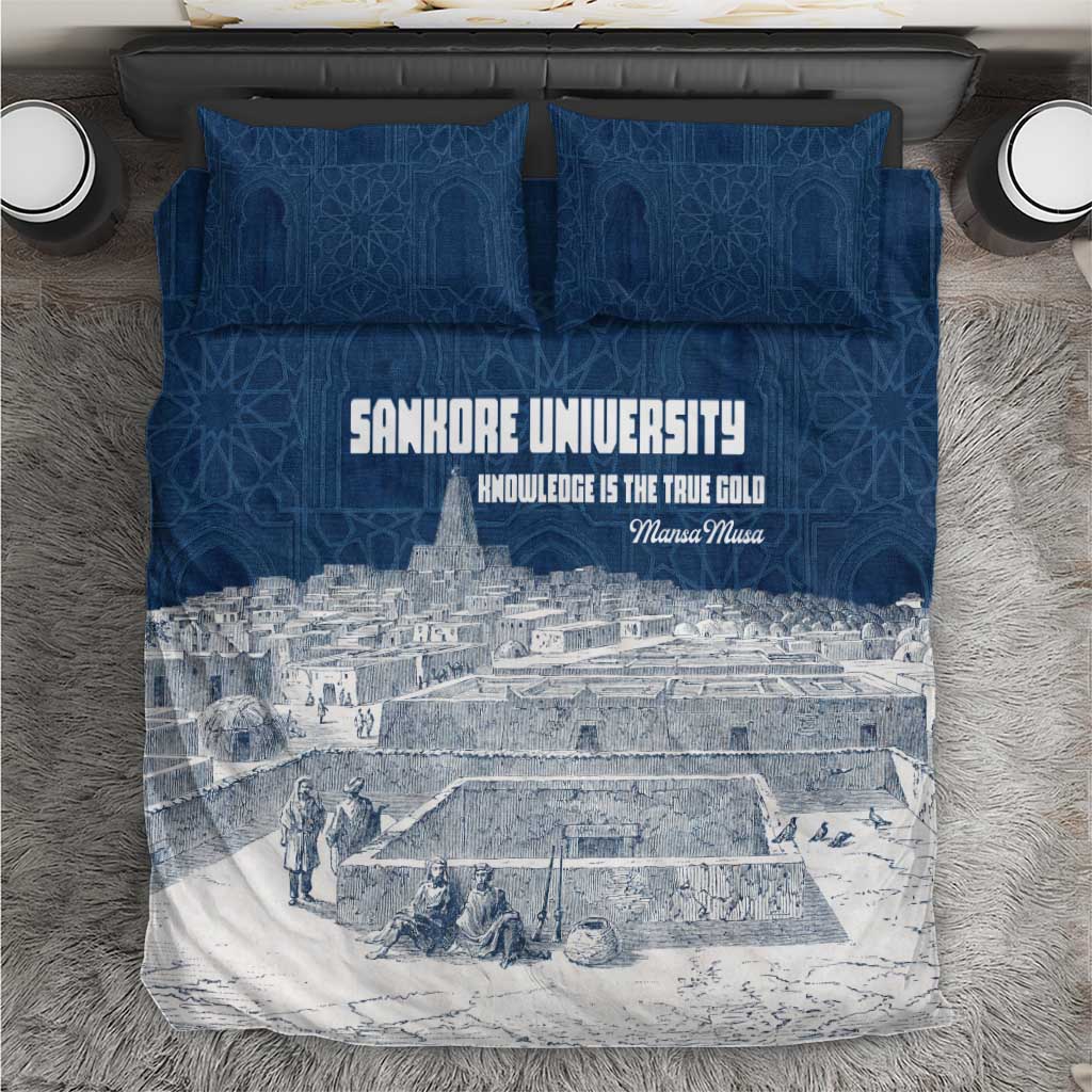 Mansa Musa Sankore University Bedding Set Knowledge is the True Gold - African Scholarly Legacy - Wonder Print Shop
