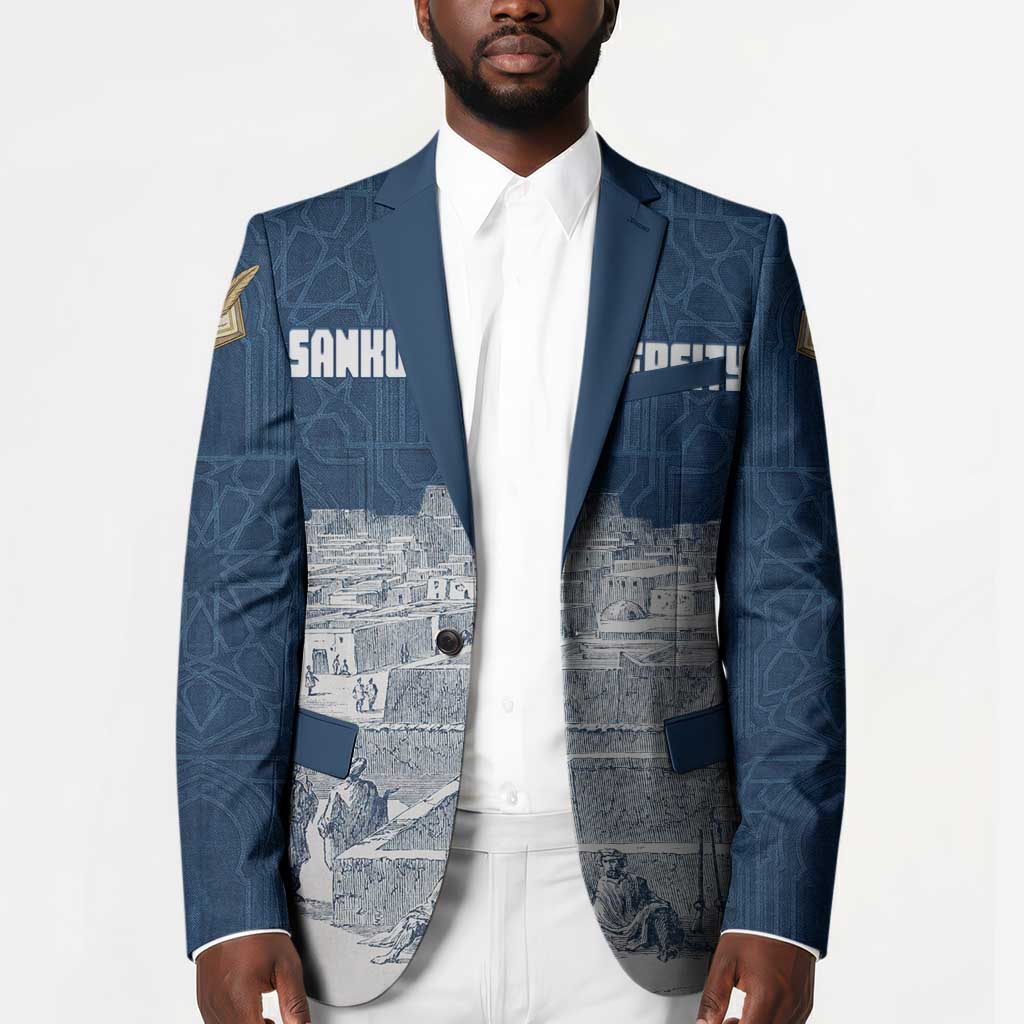 Mansa Musa Sankore University Blazer Knowledge is the True Gold - African Scholarly Legacy - Wonder Print Shop