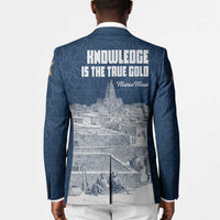 Mansa Musa Sankore University Blazer Knowledge is the True Gold - African Scholarly Legacy - Wonder Print Shop