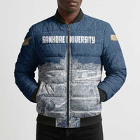 Mansa Musa Sankore University Bomber Puffer Jacket Knowledge is the True Gold - African Scholarly Legacy - Wonder Print Shop