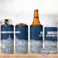 Mansa Musa Sankore University 4 in 1 Can Cooler Tumbler Knowledge is the True Gold - African Scholarly Legacy - Wonder Print Shop