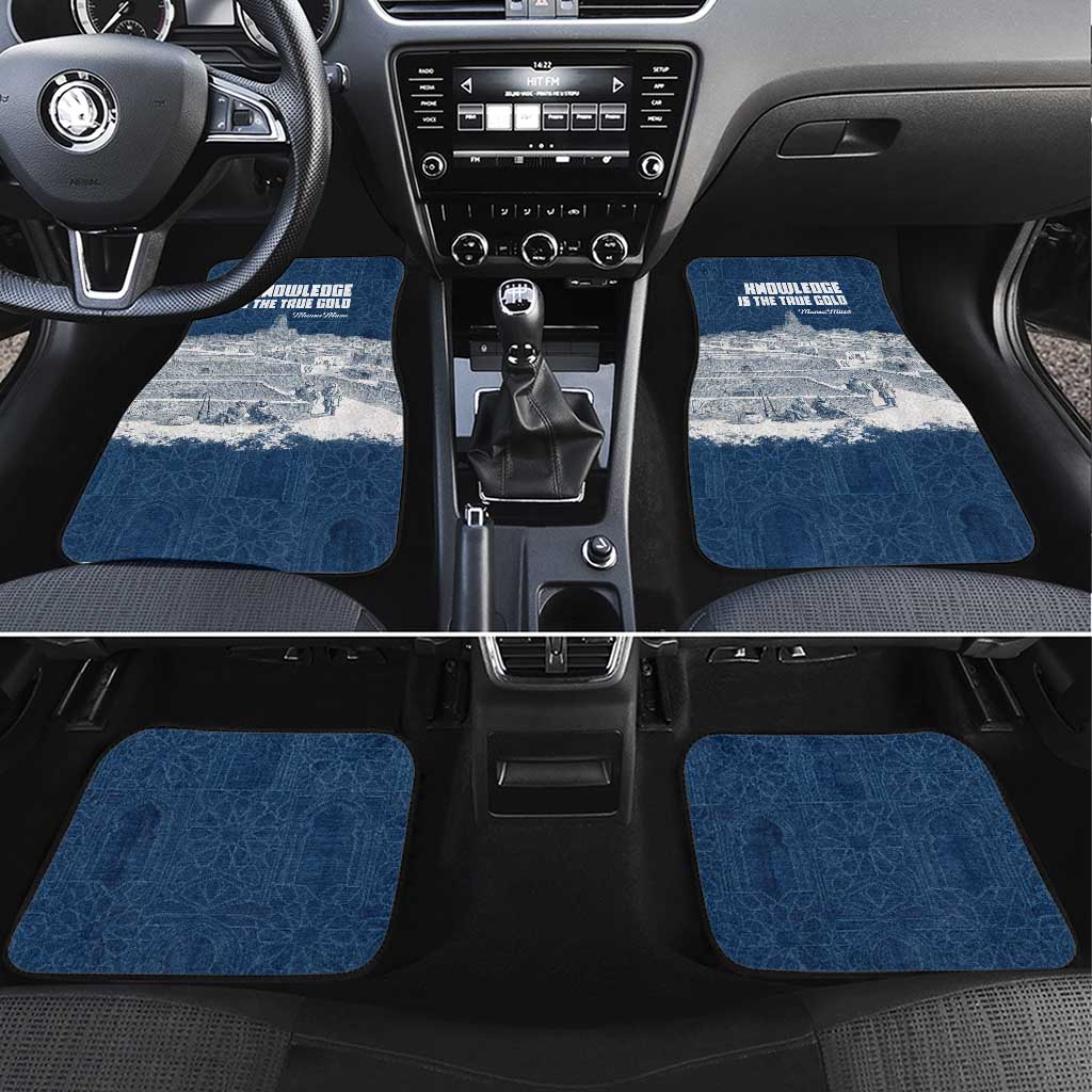 Mansa Musa Sankore University Car Mats Knowledge is the True Gold - African Scholarly Legacy - Wonder Print Shop
